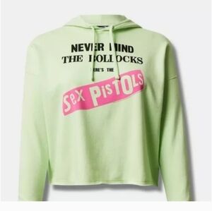 Torrid Lime Green Sex Pistols Hoodie